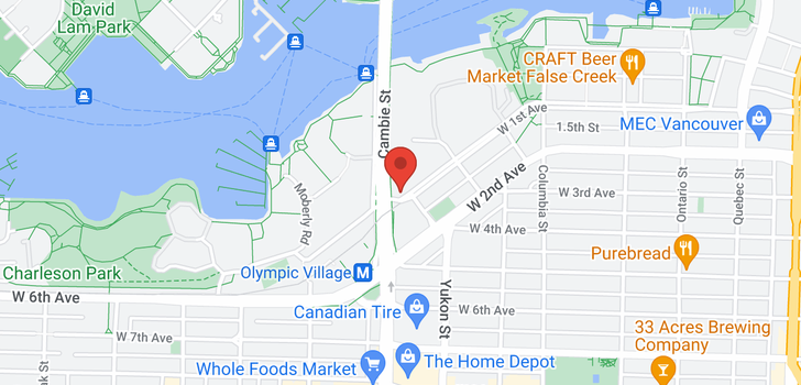 map of 505 181 W 1ST AVENUE